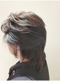 ポイントパーマ×イノアカラー