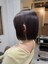 サンバイセライロ 千葉(SAN. by celilo)&nbsp;タッセルボブ × ラベンダーグレージュ【千葉優希】