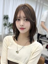 レイリー 原宿 表参道(Rayreee) 小顔カット/顔まわり/大人可愛いミディアムレイヤー