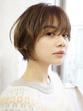 ディバイン 船橋店(divine) 大人マッシュショート丸みショート黒髪ショートベリーショート