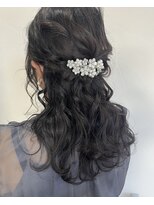 ラックセカンドスペース(LUCK 2nd SPACE)&nbsp;【お呼ばれヘアセット】ゆるっとハーフアップ　畑瀬彩華