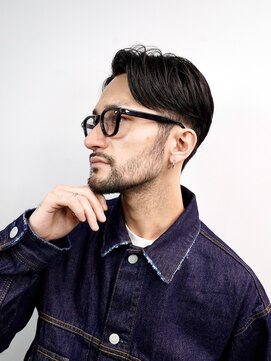 インフィニス 恵比寿(Infinis) ハーフバックハイライトスパイラルパーマ波巻きパーマ