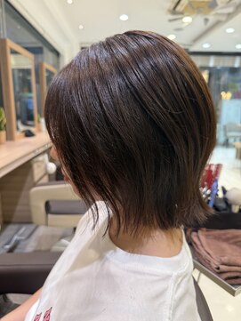 アッシュ 等々力店(Ash) 外ハネ×ワンレンボブ