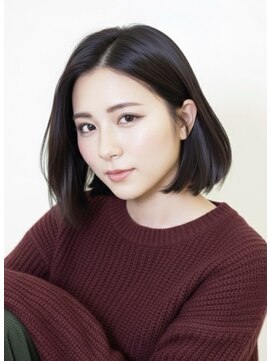 マティス ヘアー デザイン 蘇我店(matiz hair design) ワンレンボブ［蘇我駅］