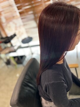 ヘアメイク リヴ(Hair Make Liv) 艶髪×ボルドーカラー
