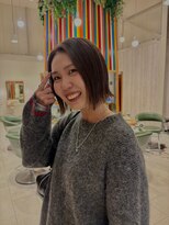 ニーナバイスニップ(Nina by Snip)&nbsp;切りっぱなしボブ