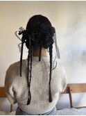 お呼ばれヘアセット