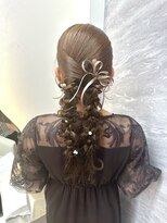 ラルムバイシー 新宿(LARME by Sea)&nbsp;『Rio』編み下ろし/お呼ばれヘア/新宿