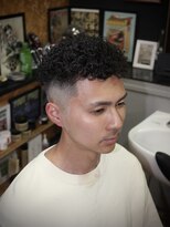 グラウンドタイガー(GROUNDTIGER)&nbsp;ソフトアフロ×スキンフェード