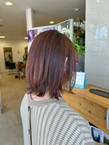 キュウヘアー(KYUU HAIR)&nbsp;ピンク系カラーで大人可愛く！
