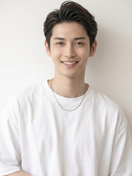 リリアーナ(LILIANA) 池袋 アップバング ツーブロック 爽やか クルーカット かき上げ