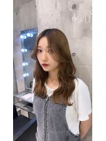 ワンズミラー 原宿(ONE's MIRROR) イメチェン/レッドブラウン/フルバング/似合わせカット/原宿駅