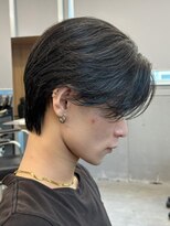 エルマーク 本山(L-MARK)&nbsp;マッシュヘア/黒髪/メンズカット/men's/フェザーパーマ