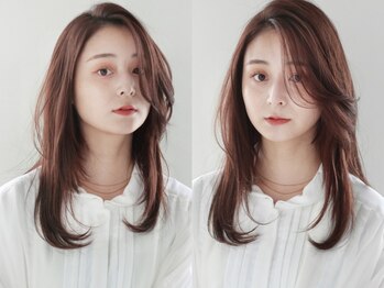 モッズ ヘア 上大岡店(mod's hair)の写真/毛流れ・毛束感のすべてが計算し尽された美フォルム。顔周りの似合わせカットだけで雰囲気は変えられる！