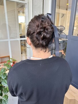 ラグ バイ シゲルカットクラブ 神田久志本店(lag) お呼ばれアップスタイル