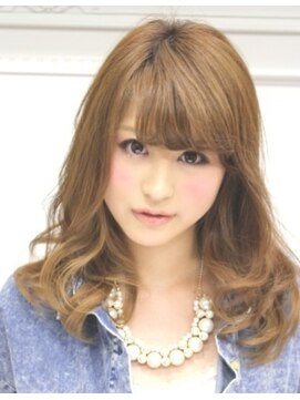 グランドライン(GRAND LINE) フリルカール　大人ヘルシー　グレーベージュ