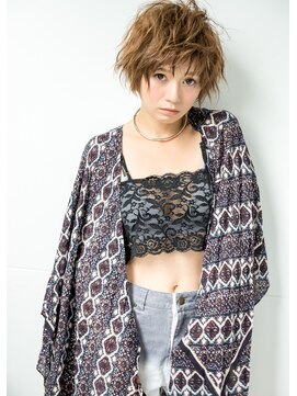 アズーア ヘアーアンドスパ(azure hair&spa) ボヘミアンショート