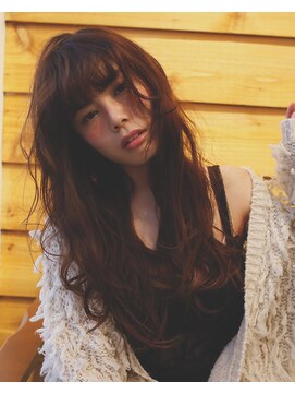 クラン(clan) 大人可愛いアンニュイシースルーロング