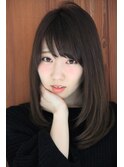 ナチュラルストレートロング