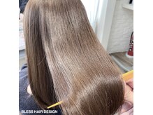 ブレスヘアーデザイン(BLESS HAIR DESIGN)の雰囲気（ツヤ・ダメージレスを叶える髪質改善サロンです☆）