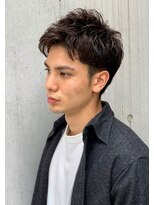 トルネード(TORNADO)&nbsp;くせ毛風ワイルドツーブロックショート