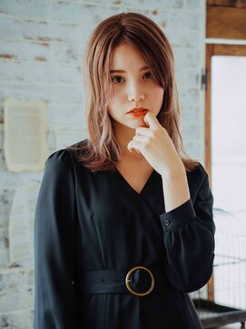 ヘアー アークス 上大岡店(hair ARKS) 外ハネセンターパートARKS上大岡