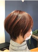 綺麗な丸みショートスタイル