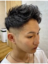 ダックス(DACS)&nbsp;ツーブロックのフェードカット