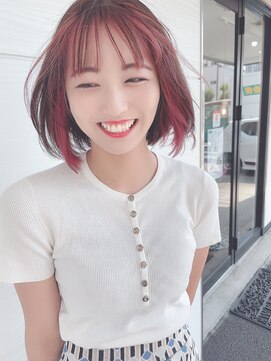 コルト(COLT) フレーミングカラー(ピンク)×ピンクブラウン