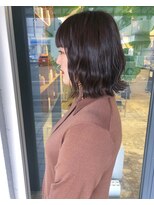 マメ(mame)&nbsp;ボブ/グレージュ/前髪あり