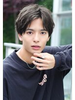 リークフー(Ree cu fuu)&nbsp;爽やかショートセンターパートニュアンスパーマ前髪パーマ爽やか