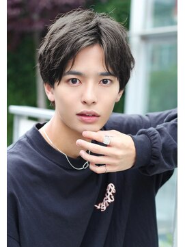 リークフー(Ree cu fuu) 爽やかショートセンターパートニュアンスパーマ前髪パーマ爽やか