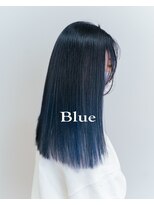 フィッツコア(FITS CORE)&nbsp;髪質改善で作るネイビーブルーとビタミンカラー