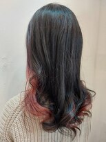 タエビスアリッサム(Taebis Alyssum) フェイスフレイミング(3Dカラー、ブリーチ、インナーカラー)