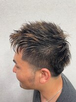 ラルーナオズ(LaLuna OZ)&nbsp;メンズカット×ハイライト