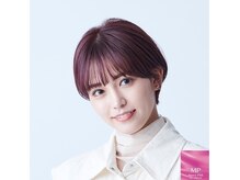 『モーブピンク』ほんのり青みが入り、深いツヤを与えるエレガントでクールなピンクに仕上がります♪