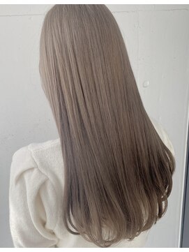 シュリット(schritt) ブリーチダブルカラーミルクティベージュ 渋谷momoko