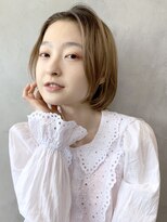 アイティーバイアルバム 下北沢店(IT by ALBUM)&nbsp;ボブスタイル_外ハネボブセクションカラー_8501