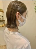 切りっぱなしBOB×ニュアンスハイライト