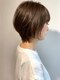 レイフィールド はません店の写真/首元スッキリ☆トレンドのショートスタイル×小顔魅せ効果で一気に旬顔に♪自宅での再現性も抜群◎