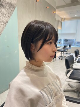 ガリカ(Gallica kinshicho) 【有坂映哉】丸みショート/小顔ライン/顔まわりレイヤー<錦糸町>