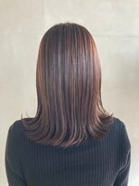 フェアリーテール 高坂店&nbsp;伸ばしかけヘアにも！ワンレン外ハネスタイル