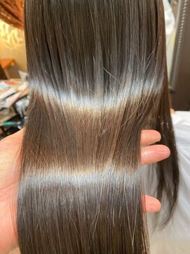 ナナナパレナ 梅田店(nanana parena) 縮毛矯正＆トリ-トメント:ナチュラルストレ-ト☆