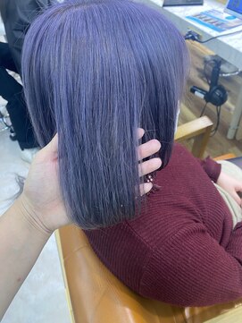 アプリバイリアン 浦和2号店(appri by Rien) ブルーバイオレット/ボブ