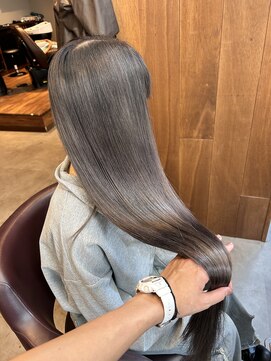 ジャンクス 千葉(junks) ブリーチカラー/髪質改善/グレージュ/シルバー