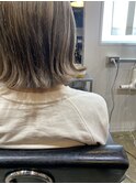 切りっぱなしボブ