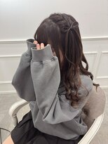 リルミー(Lilme) 可愛いをぷらす!リボン付きりんごちゃんヘア*新井