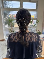 レゴヘアー(LEGO HAIR)&nbsp;編みおろしスタイル