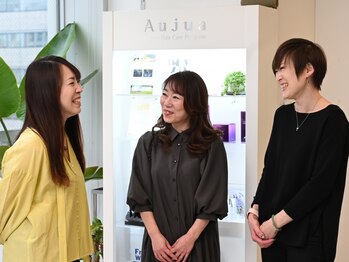 ヘアーメイク クルミネ(Hair Make CULMINE)の写真/【銀座一丁目1分/髪質改善サロン】女性スタッフ多数在籍！丁寧なカウンセリングで幅広いニーズに応えます