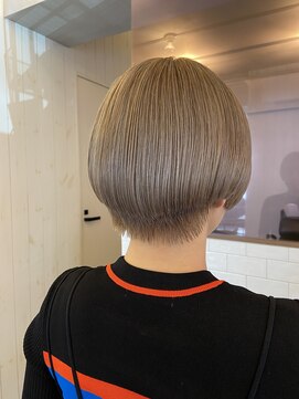 グッデイ ヘアー(GOOD DAY HAIR) 切りっぱなしボブ エアリーロング 美髪 ピンクブラウン